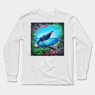 Huia Bird Long Sleeve T-Shirt